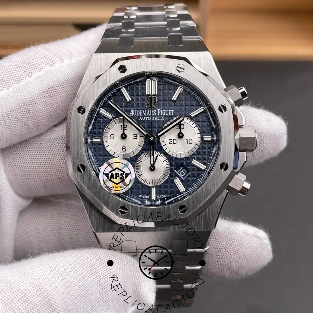 AP Royal Oak Chronograph 26331ST.OO.1220ST.02 Stainless Steel 41mm Replica - QualitySwissReplica