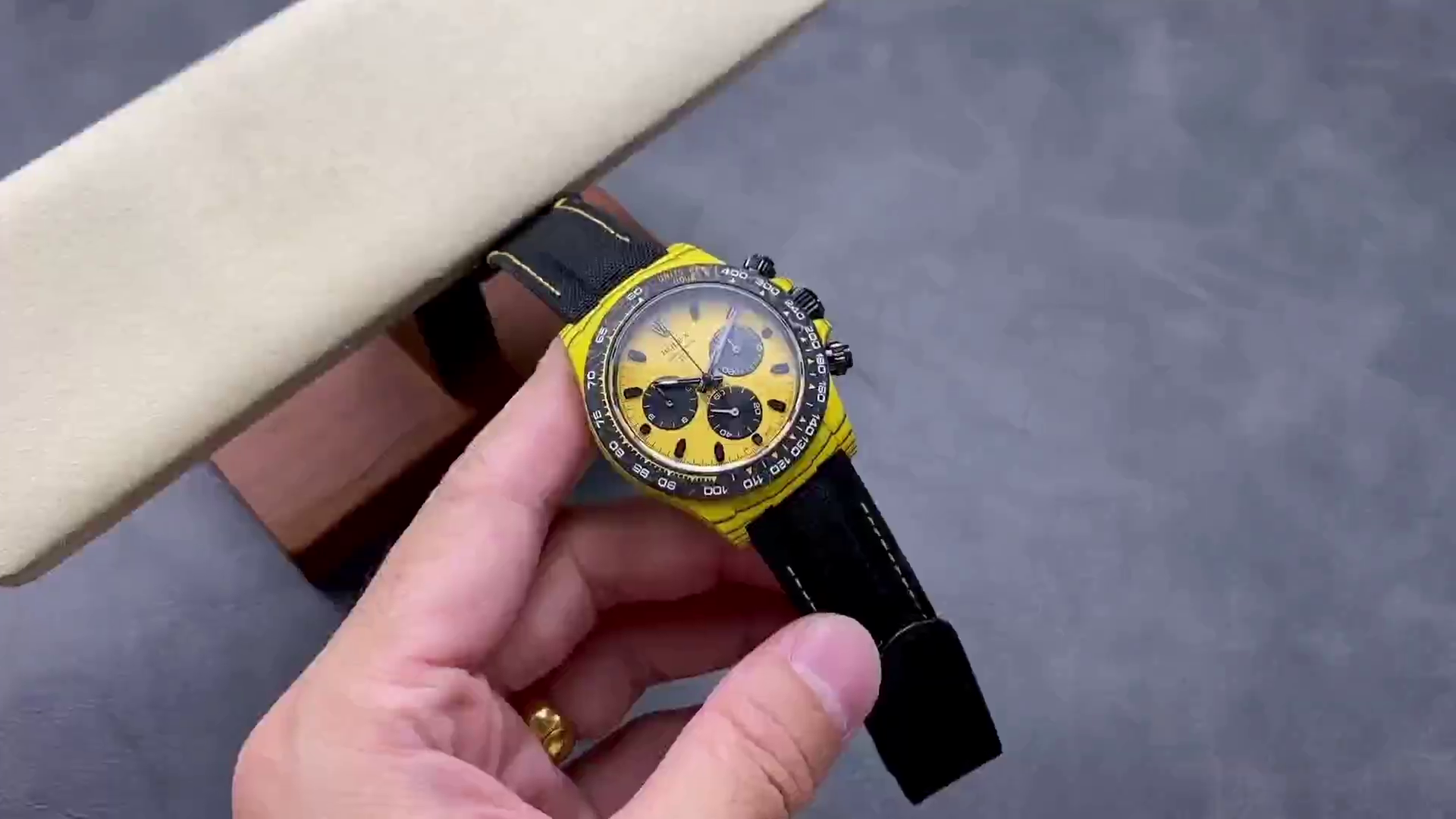 Rolex Chronograph Daytona DIW Customized Carbon Fiber Luminous Limited Edition - QualitySwissReplica