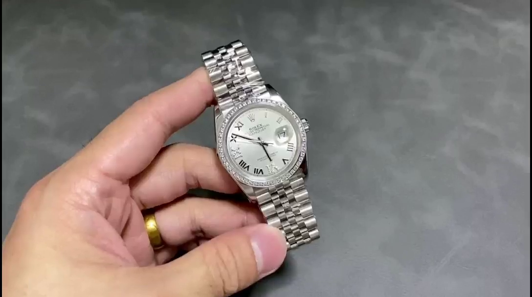 Rolex Datejust 36mm Stainless Steel White Roman Jubilee m126284rbr 0017 - QualitySwissReplica
