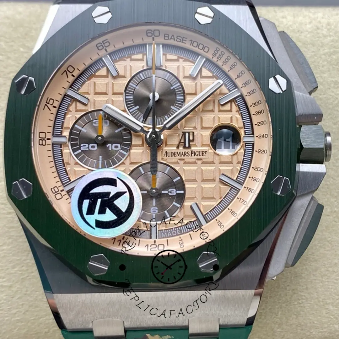 Replica AP Royal Oak Offshore Chronograph 44mm 26400SO.OO.A054CA.01 Beige Dial - QualitySwissReplica