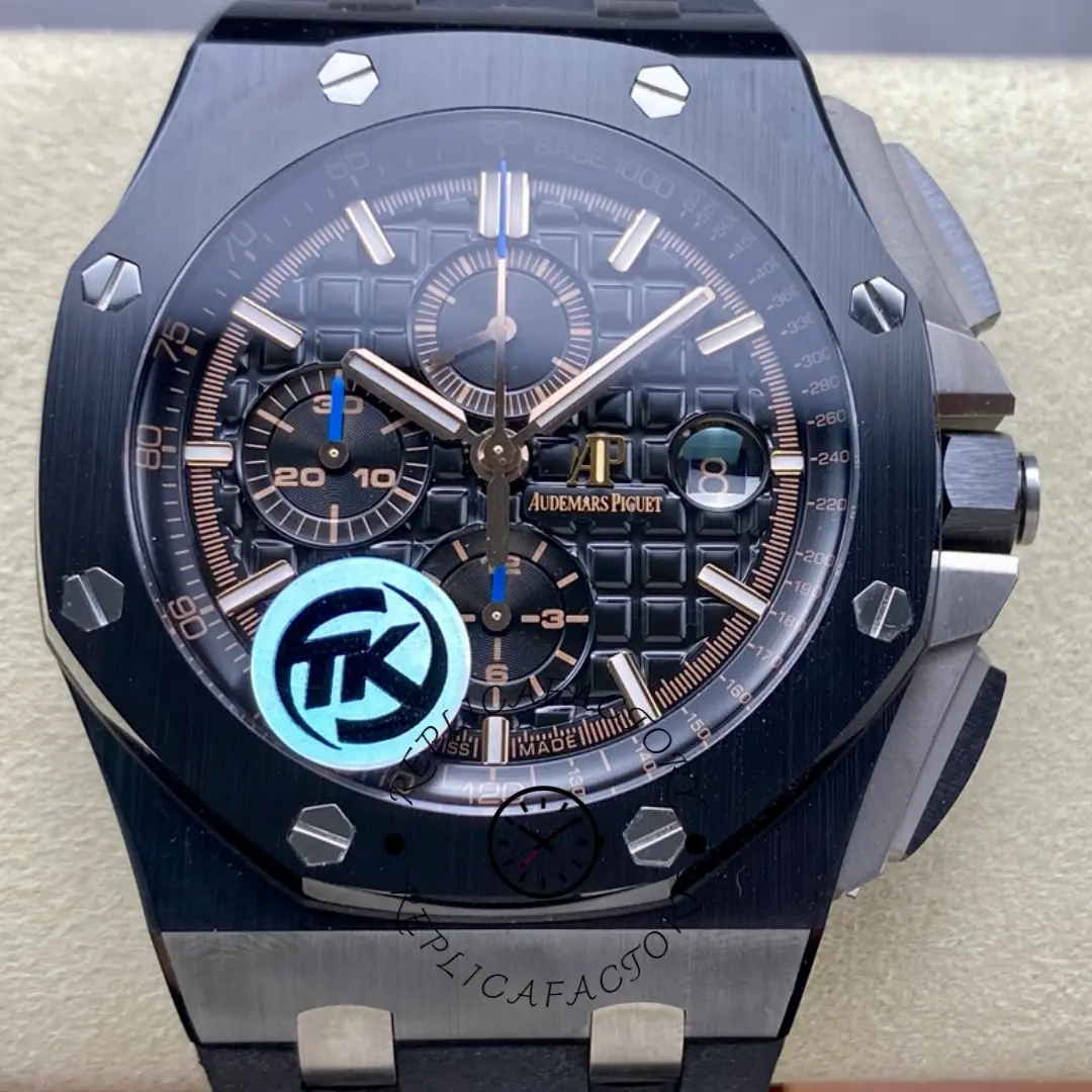 Luxury AP 26405CE.OO.A002CA.02 Royal Oak Offshore 1:1 Clone Black Dial - QualitySwissReplica