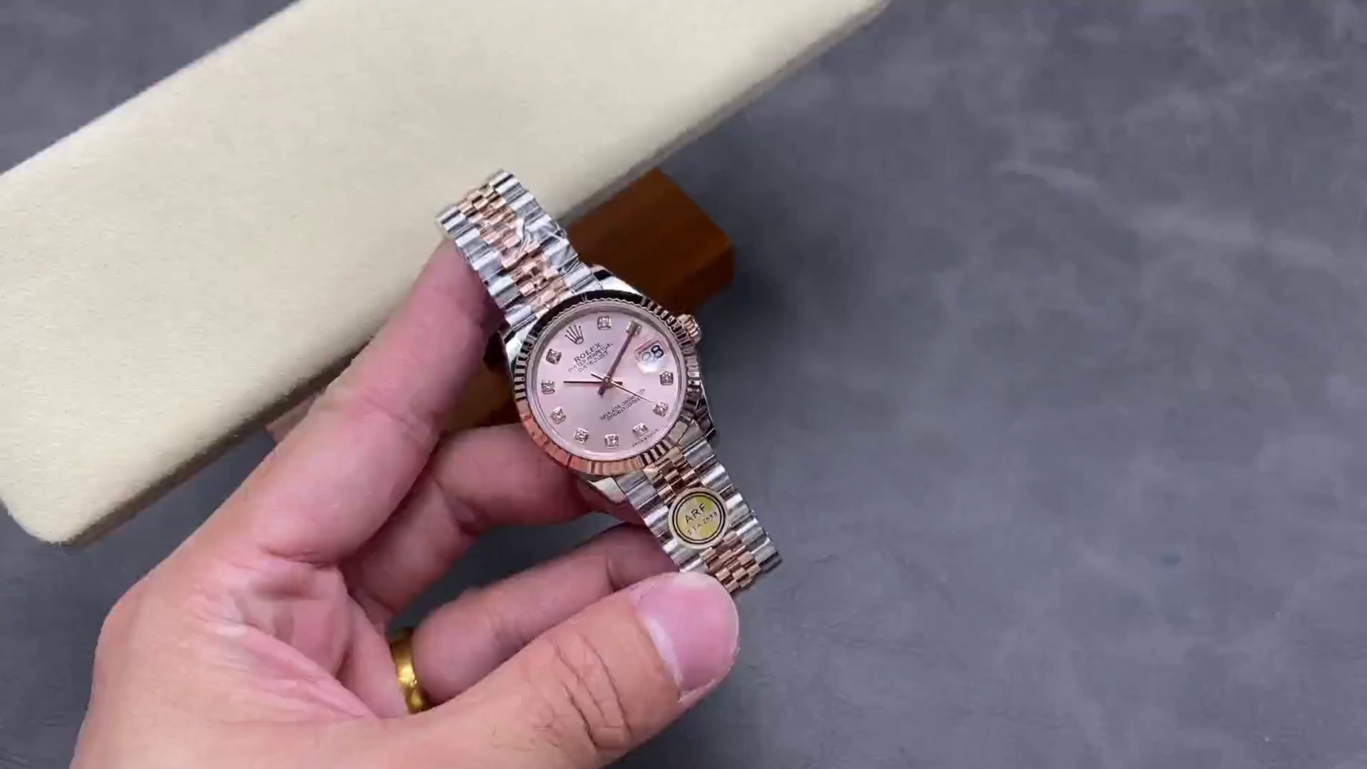 Rolex Datejust 31 Rose Diamond Dial M278271 0024 Women's Watch - QualitySwissReplica