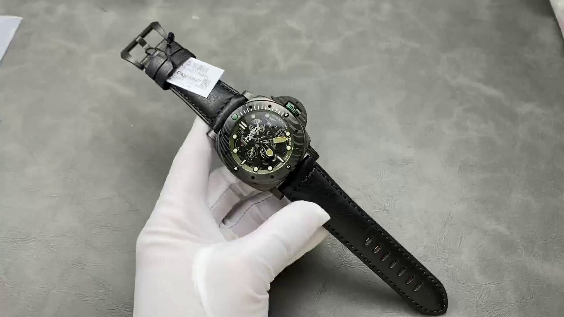 Panerai Luminor Submersible S Brabus Verde Militare Edition Replica 47 PAM01283 - QualitySwissReplica