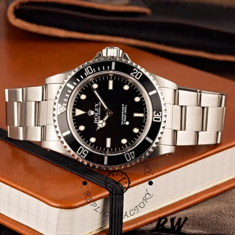 Rolex Submariner 14060M Black Dial Stainless Steel Case 40MM Mens Replica Watch - QualitySwissReplica