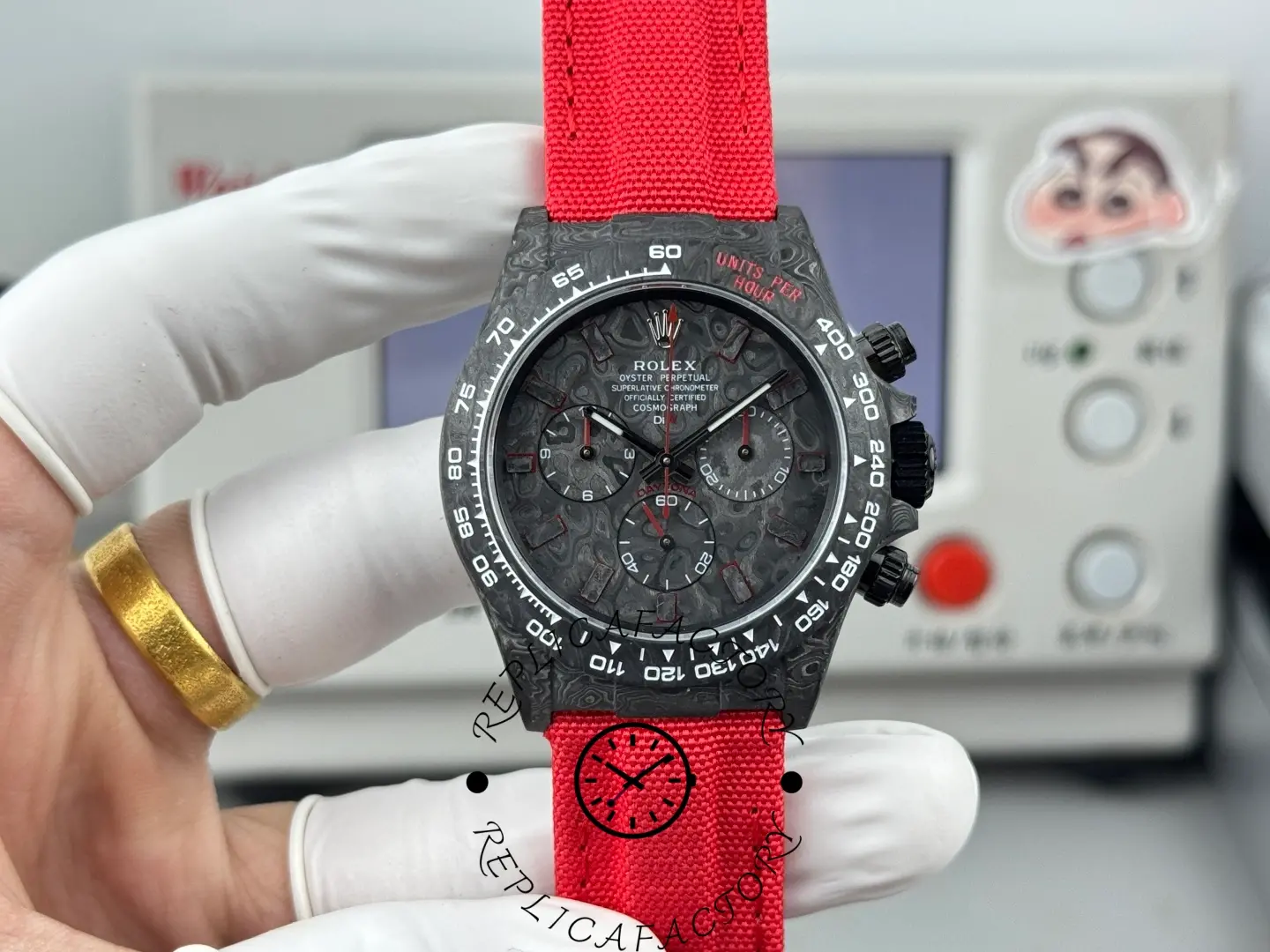Replica Rolex DIW Daytona NTPT Carbon 40mm Watch - QualitySwissReplica