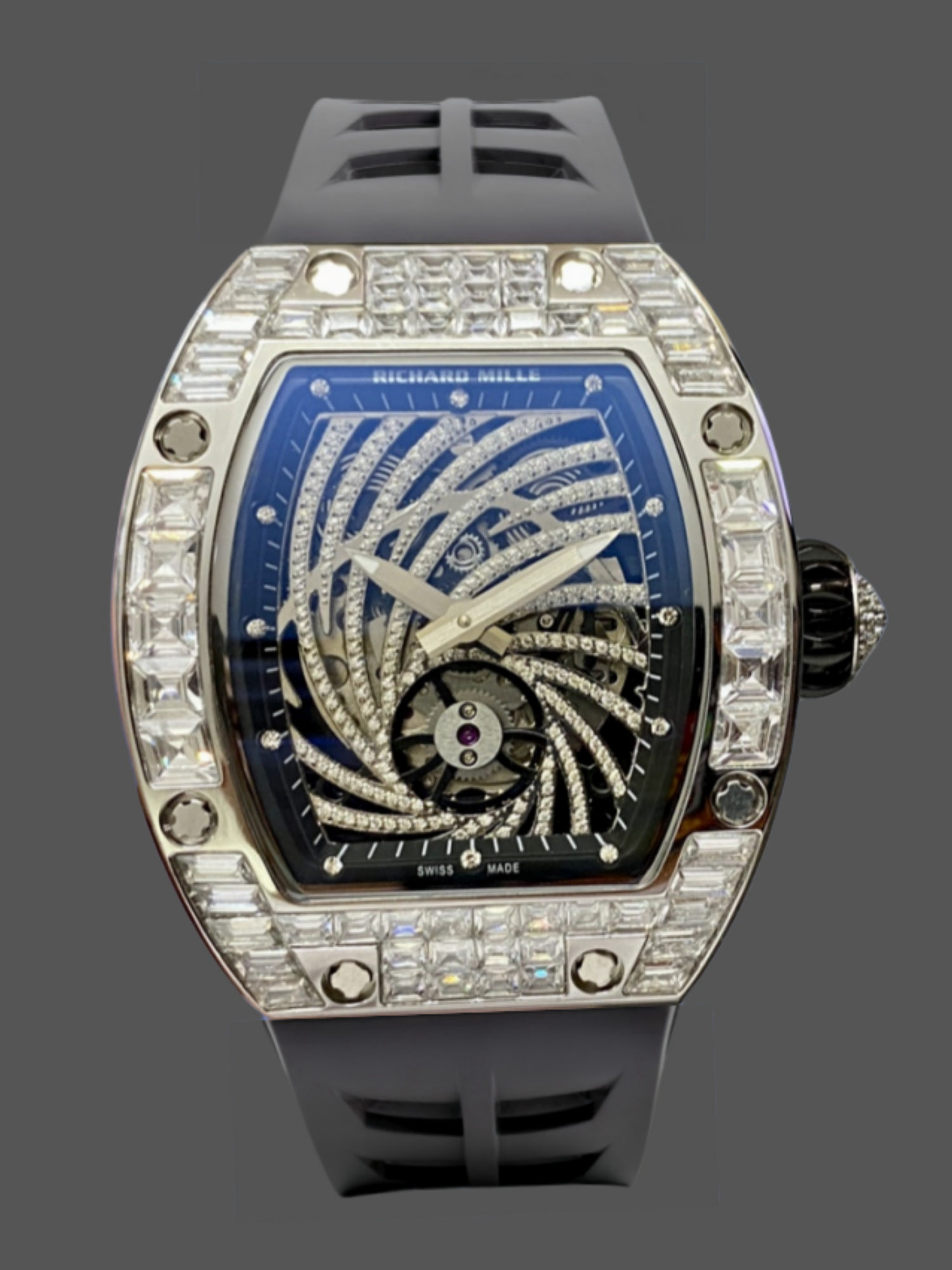 Richard Miller RM51-02 Tourbillon Diamond Twister Watch - QualitySwissReplica