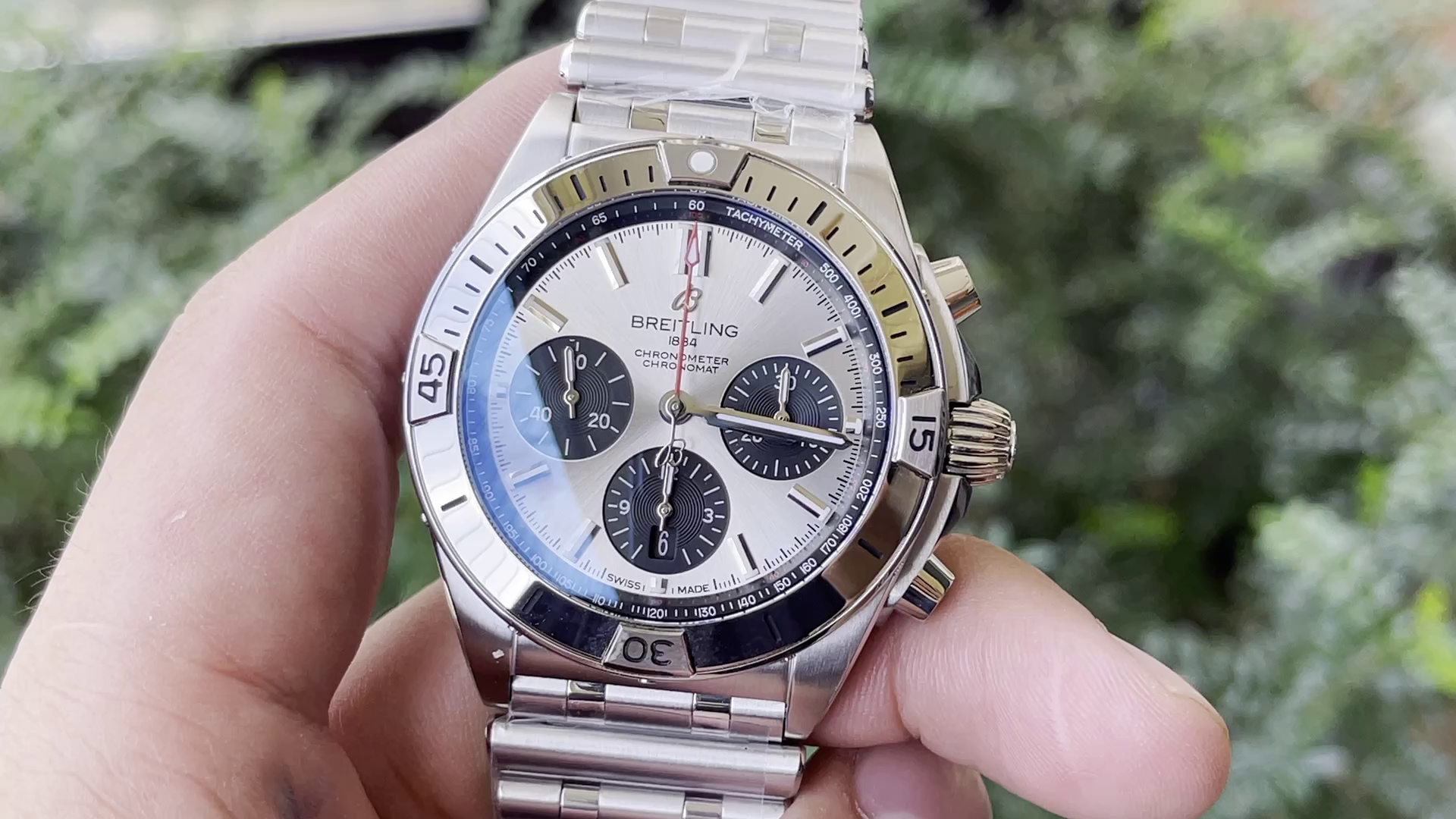 Breitling Chronomat B01 Chronograph 42 AB0134101K1A1 replica - QualitySwissReplica