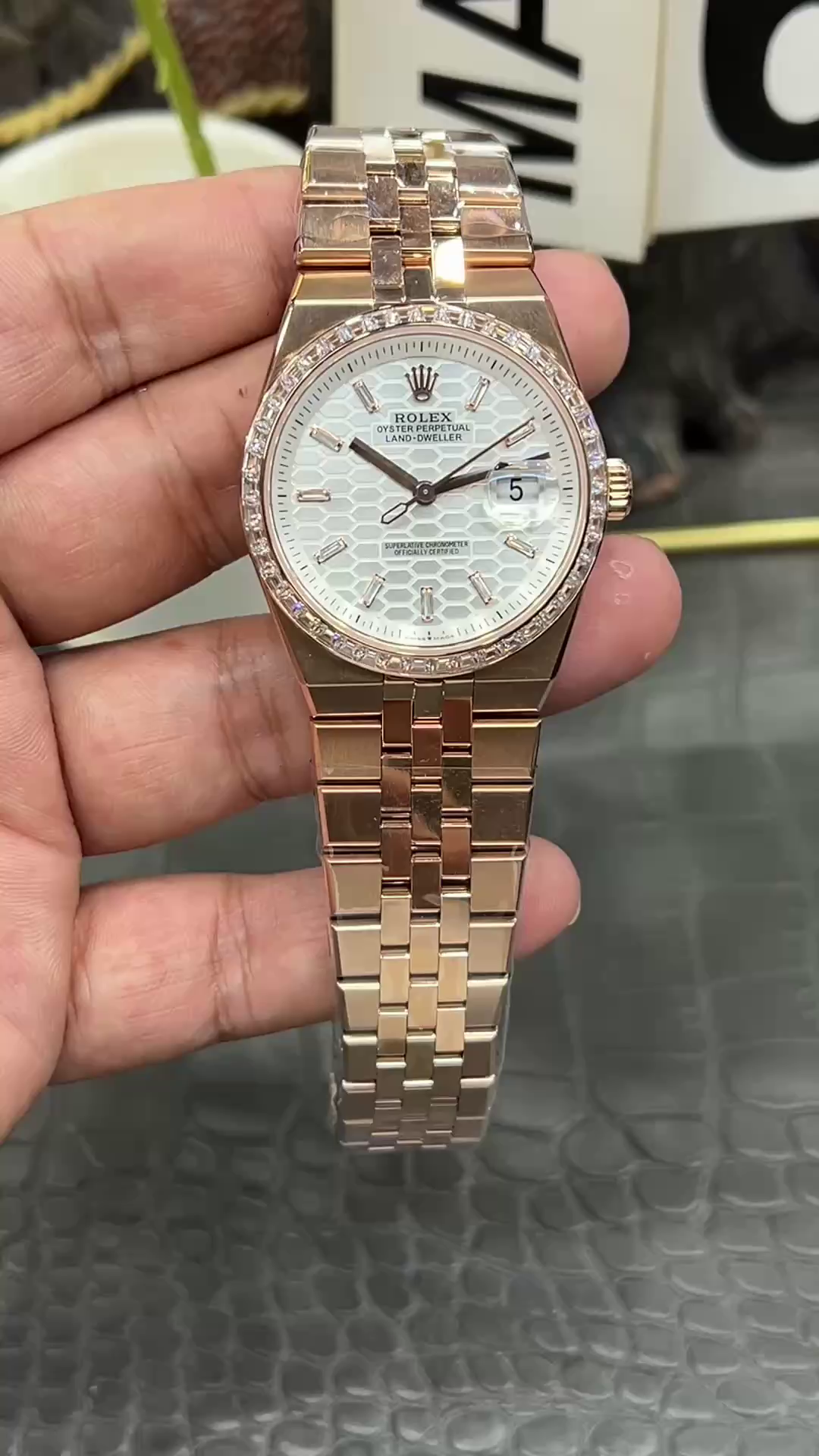 2025 Rolex Land Dweller m127385tbr 0003 Replica - QualitySwissReplica