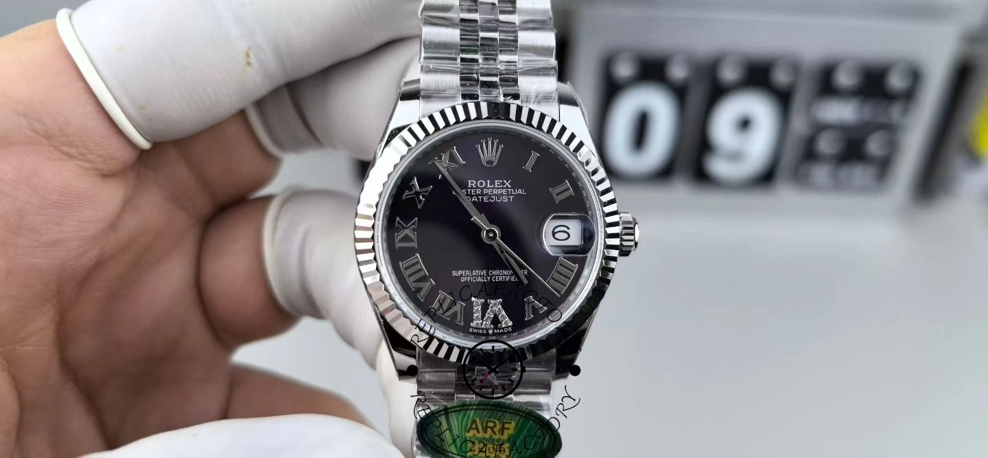 Rolex Datejust 31 Black Dial Jubilee Bracelet 278274 0002 Women's Watch - QualitySwissReplica