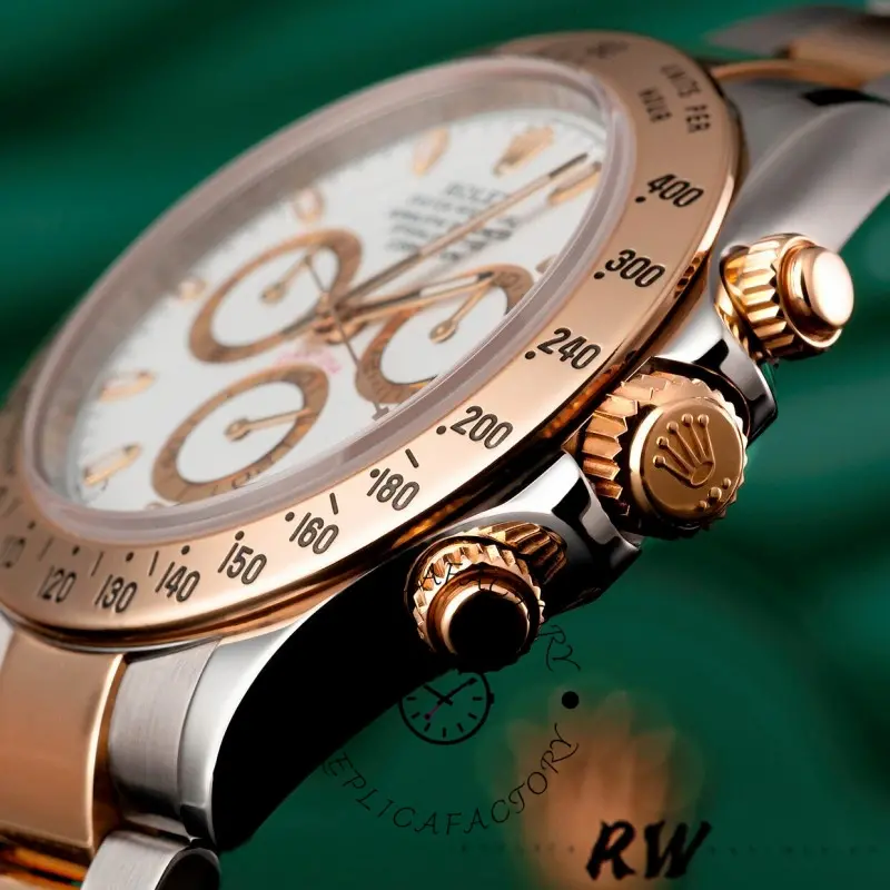 Rolex Daytona 116523 Stainless steel White Dial 40mm Mens Replica Watch - QualitySwissReplica