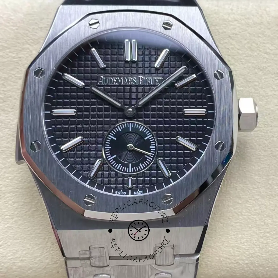AP Replica Titanium 26591TI.OO.1252TI.03 Royal Oak Black Dial - QualitySwissReplica