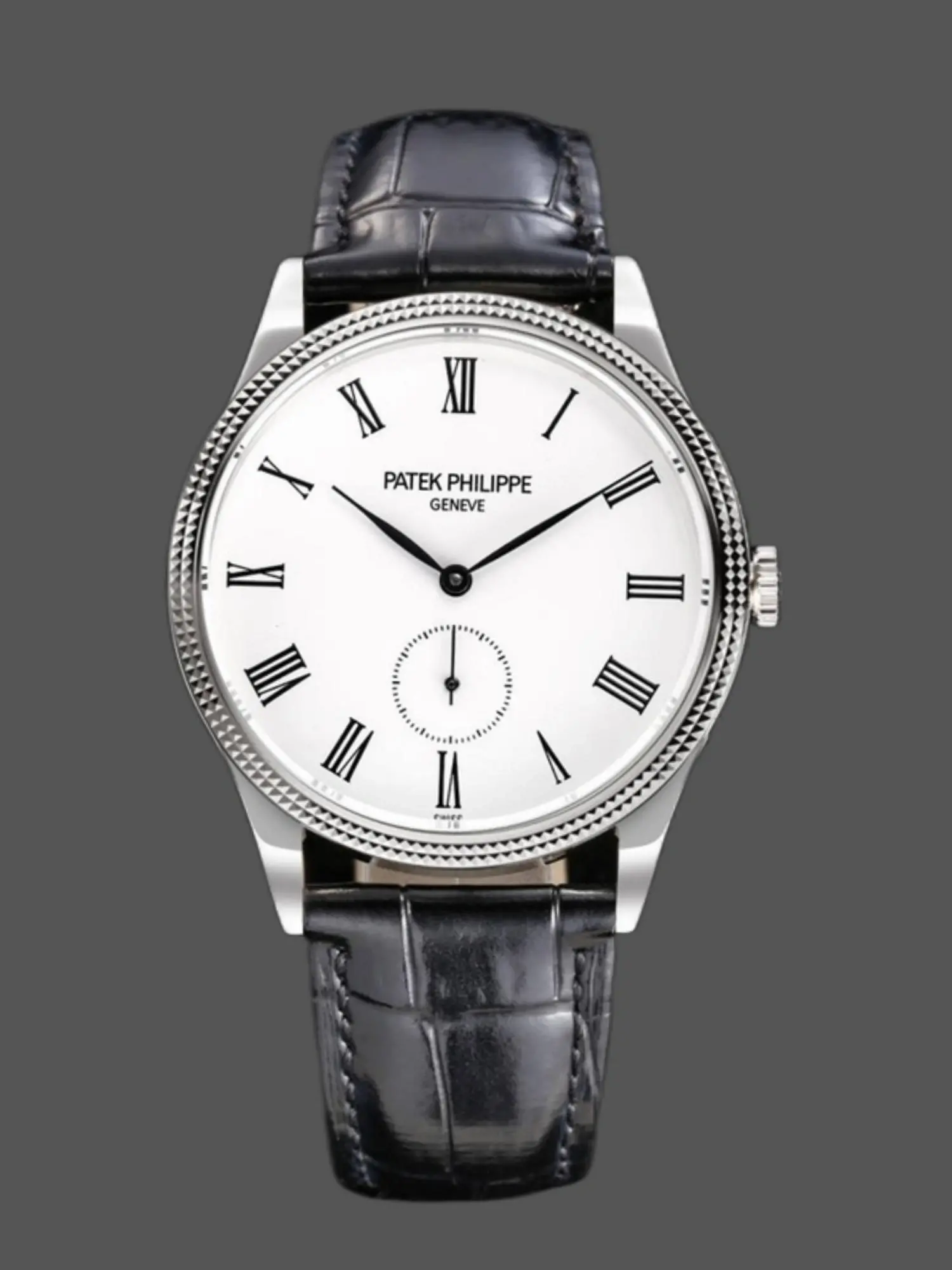 Replica Patek Philippe Calatrava 5119G 001 39MM White Gold Watch - QualitySwissReplica