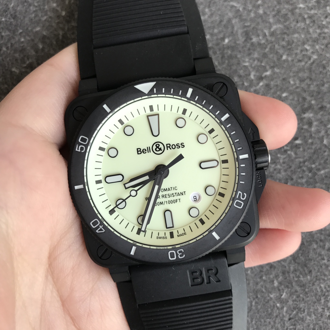 Bell & Ross Br 03 - 92 Diver Full Lum Watch - QualitySwissReplica