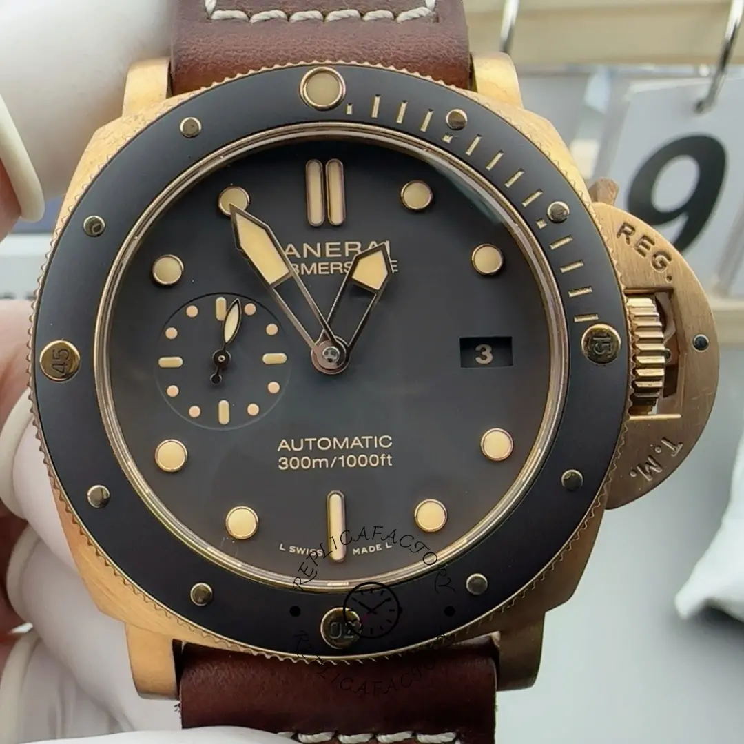 Panerai Luminor Submersible 3 Days Automatic PAM00968 Bronzo 47mm Replica - QualitySwissReplica