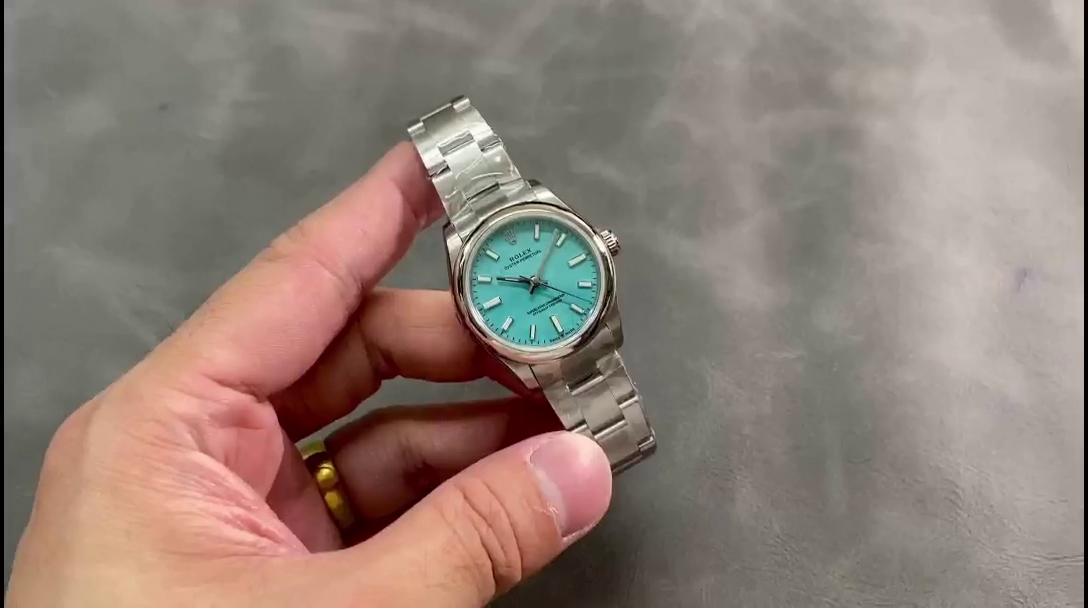 Rolex Oyster Perpetual 31 Turquoise Blue Dial 277200 0007 Women's Watch - QualitySwissReplica