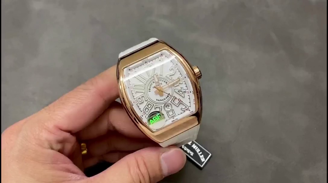 Franck Muller Vanguard Date Rose Gold V 45 SC DT 5N BC - QualitySwissReplica