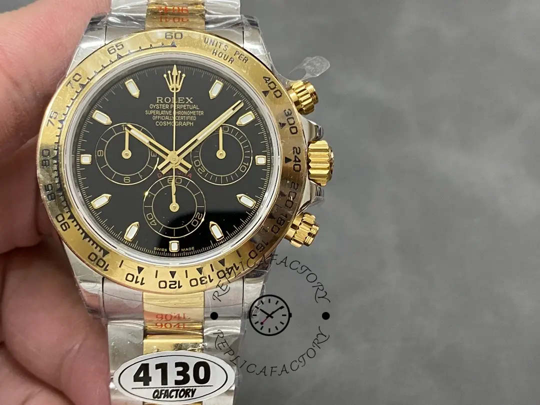 Rolex Cosmograph Daytona 116503 Black Index Dial 40MM Mens Replica Watch - QualitySwissReplica