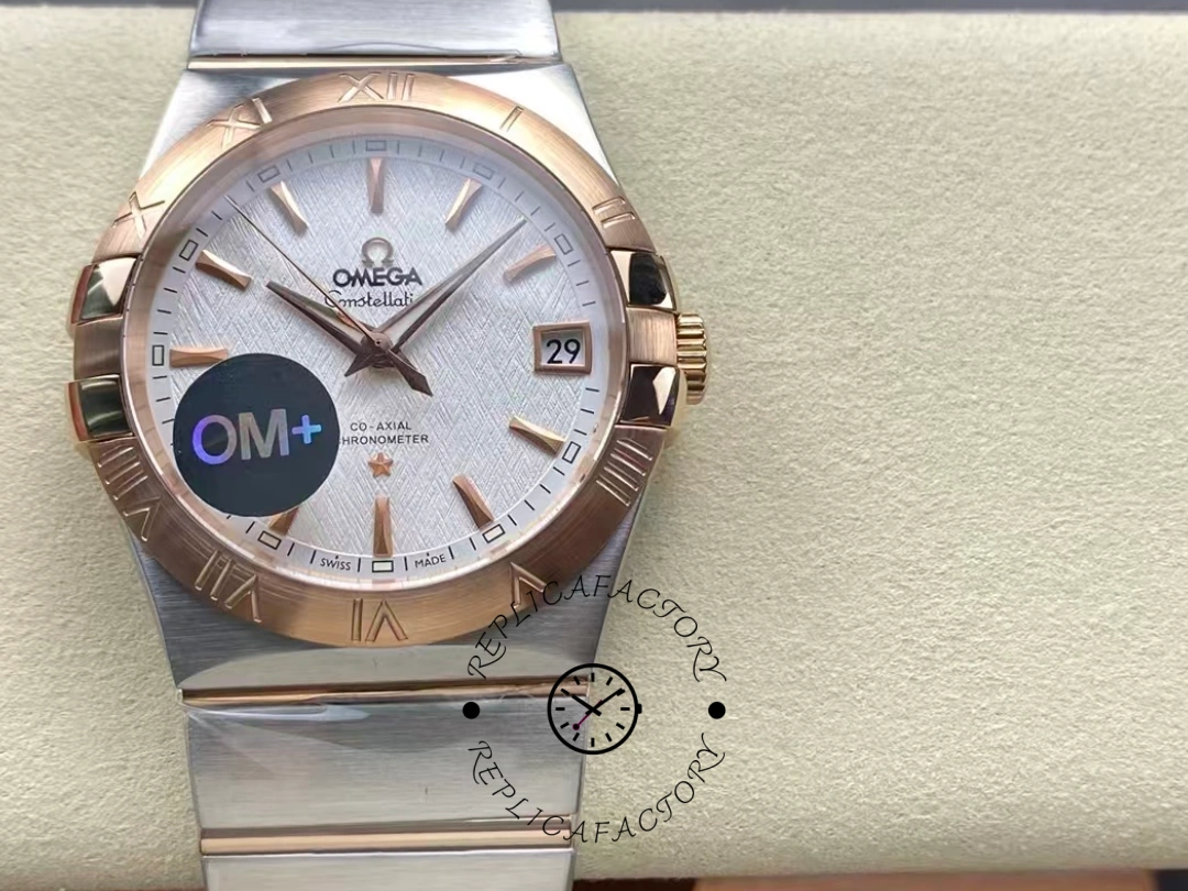 Omega Constellation 123.20.38.21.02.007 38mm Silver Dial Replica Automatic - QualitySwissReplica