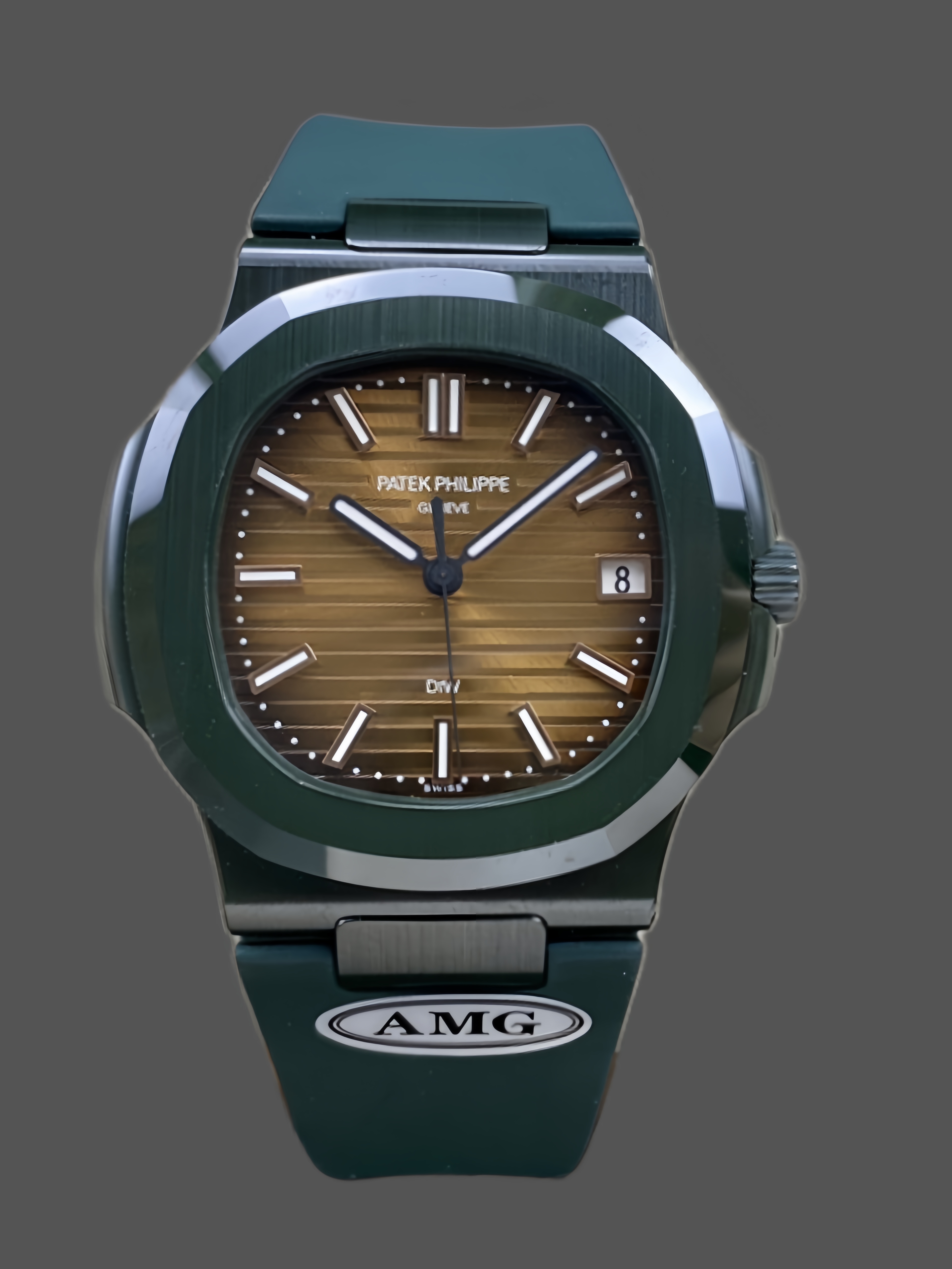 Patek Philippe Nautilus Brown Dial 5711 40MM Watch - QualitySwissReplica