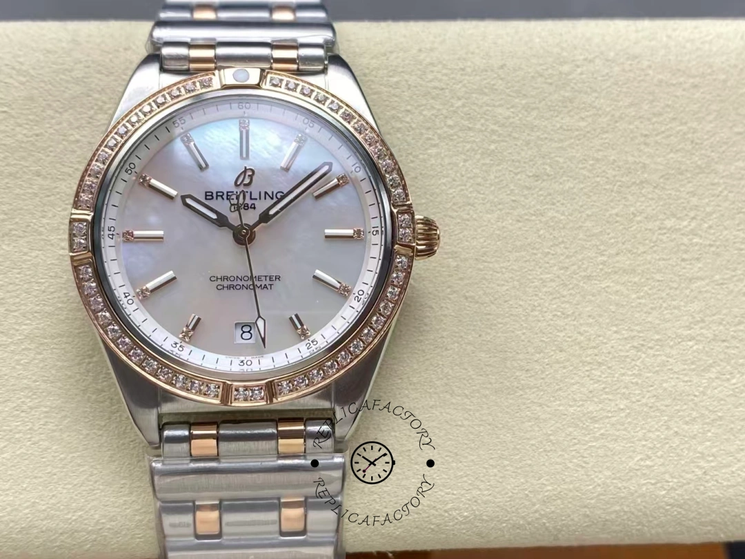 Breitling Chronomat Automatic 36 MOP Dial U10380591A2U1 Replica - QualitySwissReplica