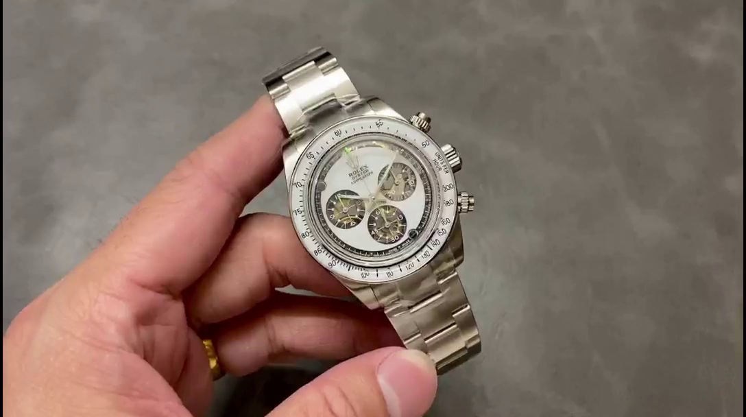 Rolex Daytona Cosmograph Artisans De Geneve Edition White Dial Men's Watch - QualitySwissReplica