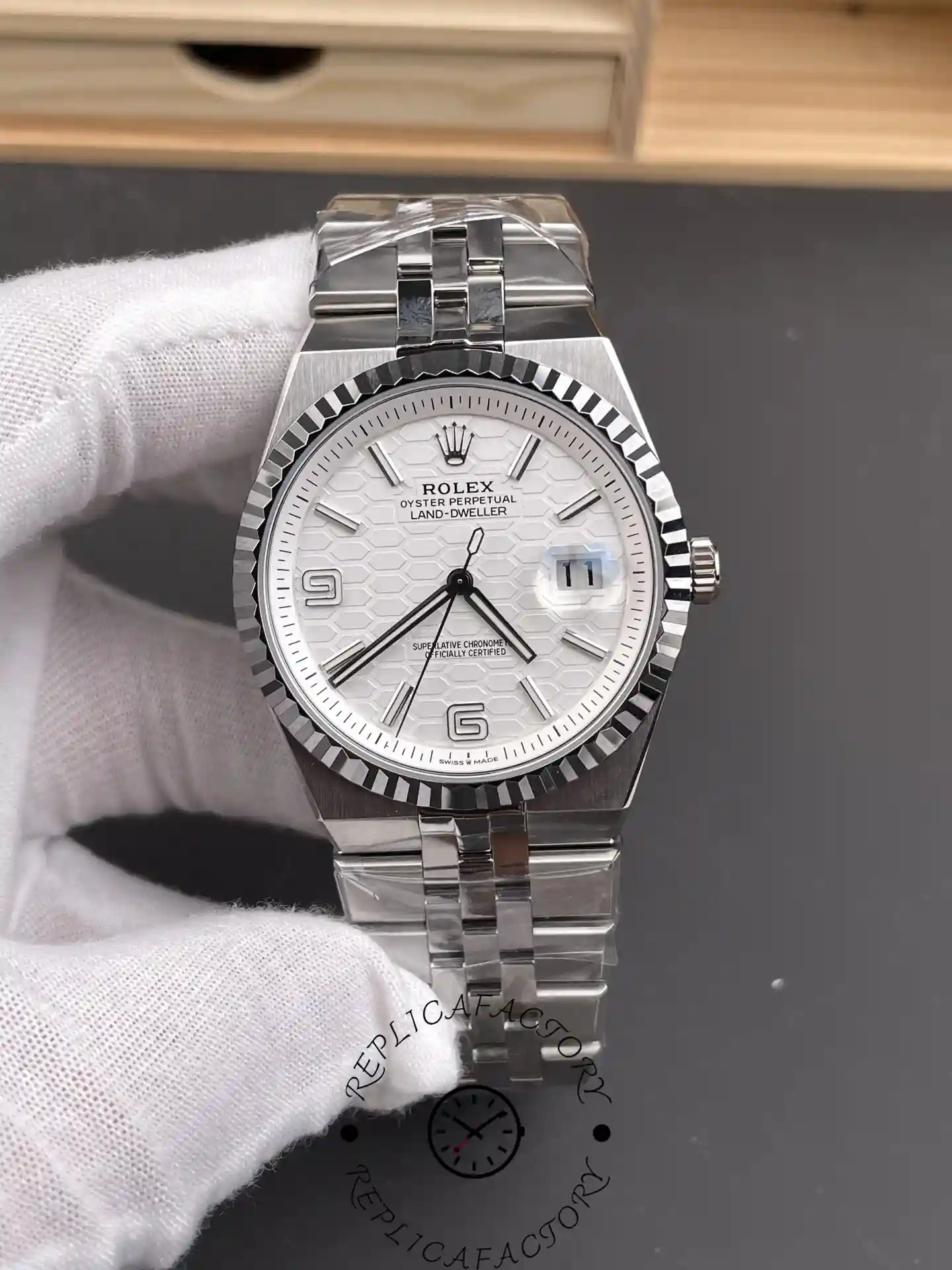 2025 Rolex Land Dweller 40 M127334 0001 Replica - QualitySwissReplica