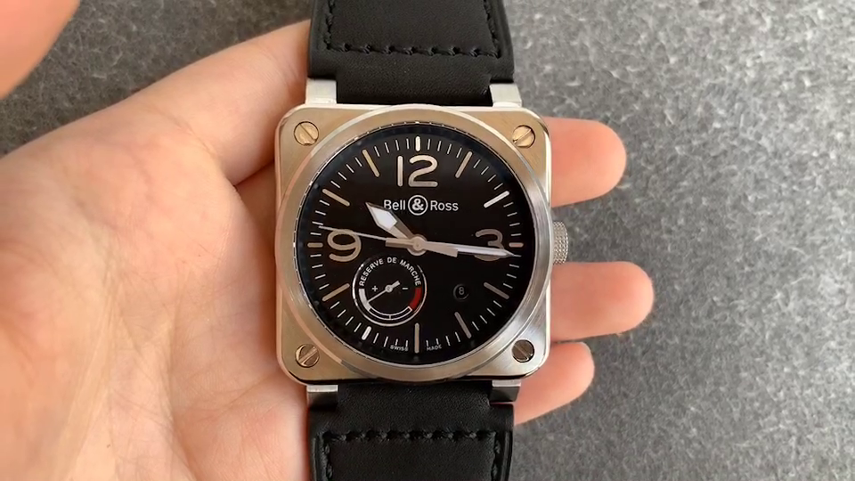Bell & Ross INSTRUMENTS series BR0397-BL-SISCA2 Black - QualitySwissReplica