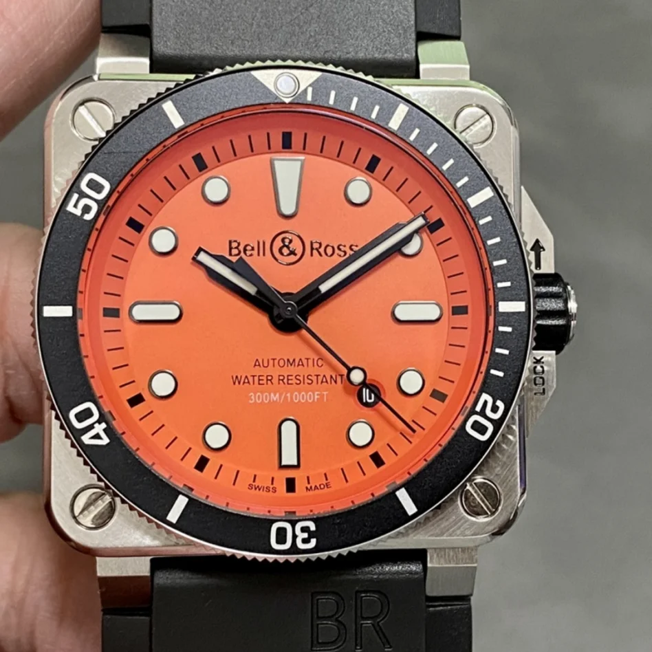 Bell Ross BR 03-92 DIVER Orange - QualitySwissReplica