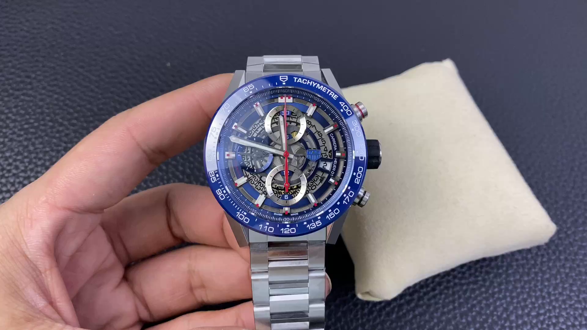 Tag Heuer Carrera Chronograph Automatic CAR201T.BA0766 43mm - QualitySwissReplica