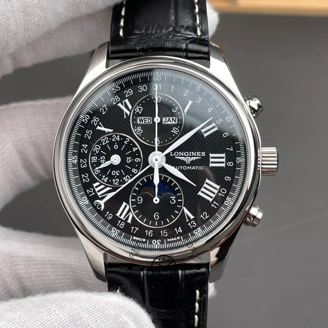 1:1 Clone Longines L2.673.4.51.7 Master Collection Chronograph 42mm Men's Watch - QualitySwissReplica