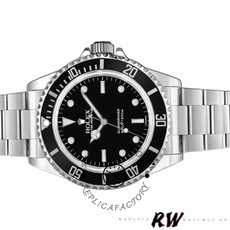 Rolex Submariner 5513 Black Dial Stainless Steel 40mm Mens Replica Watch - QualitySwissReplica