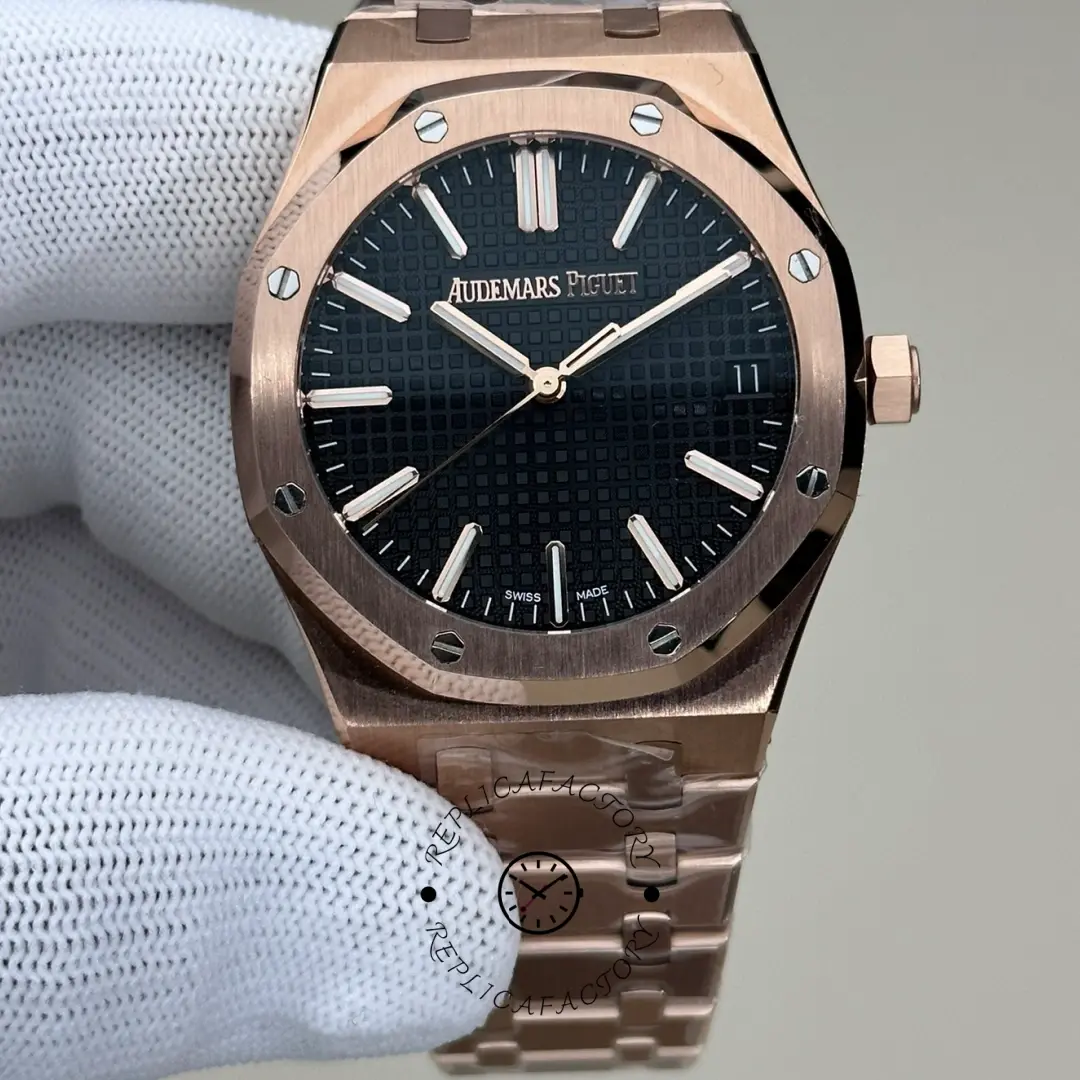 AP Royal Oak Replica 15510OR.OO.1320OR.04 Selfwinding 41 Black Dial - QualitySwissReplica