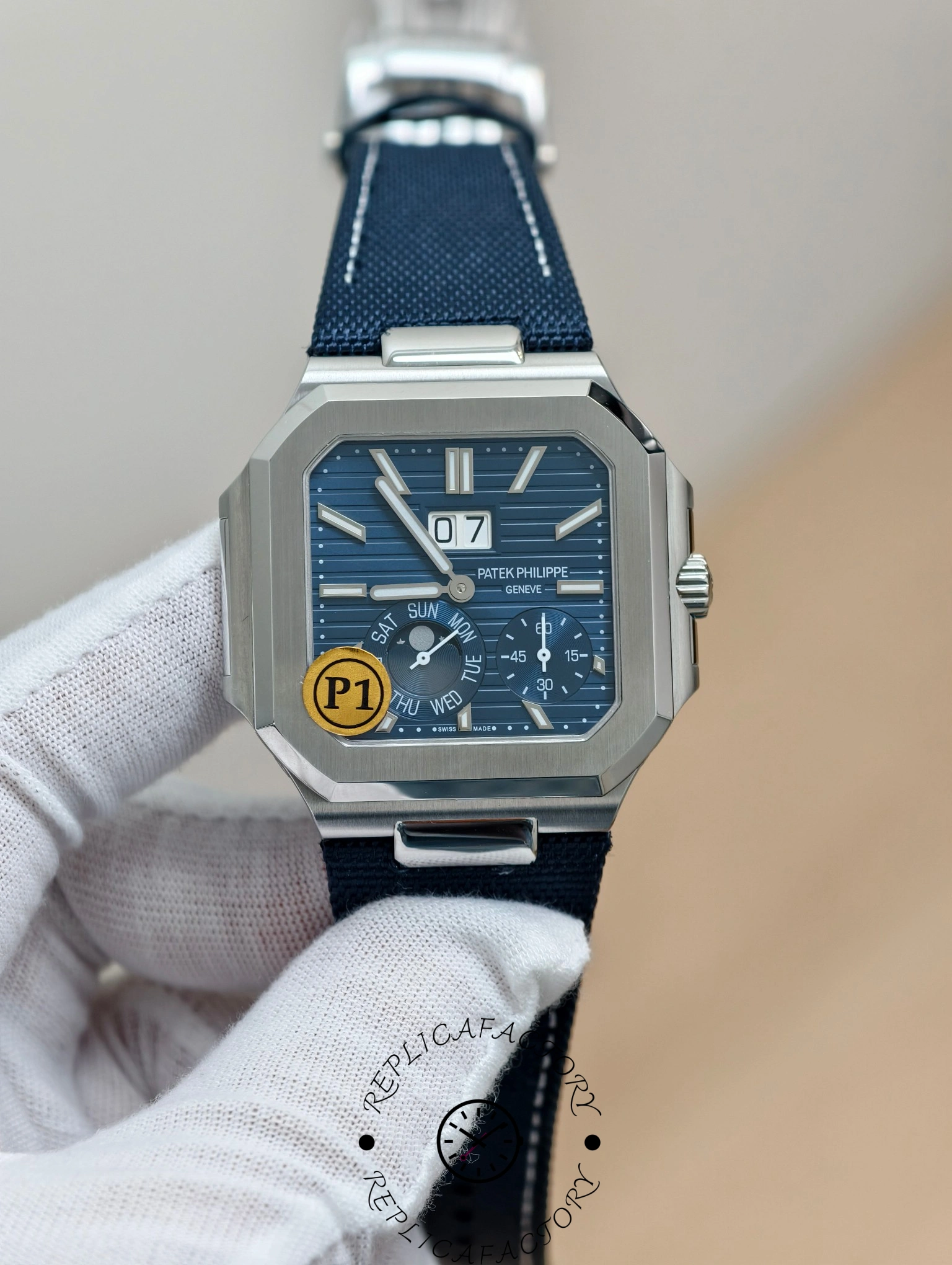 Patek Philippe Cubitus Platinum 5822P 001 - QualitySwissReplica