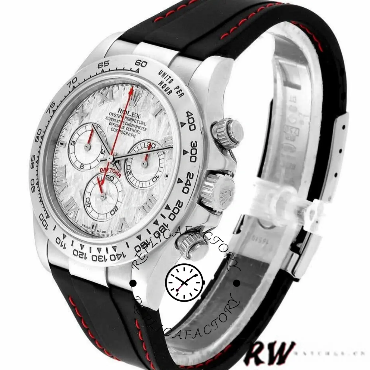 Rolex Oyster Perpetual Cosmograph Daytona 116519 Meteorite Dial 40mm Mens Replica Watch - QualitySwissReplica