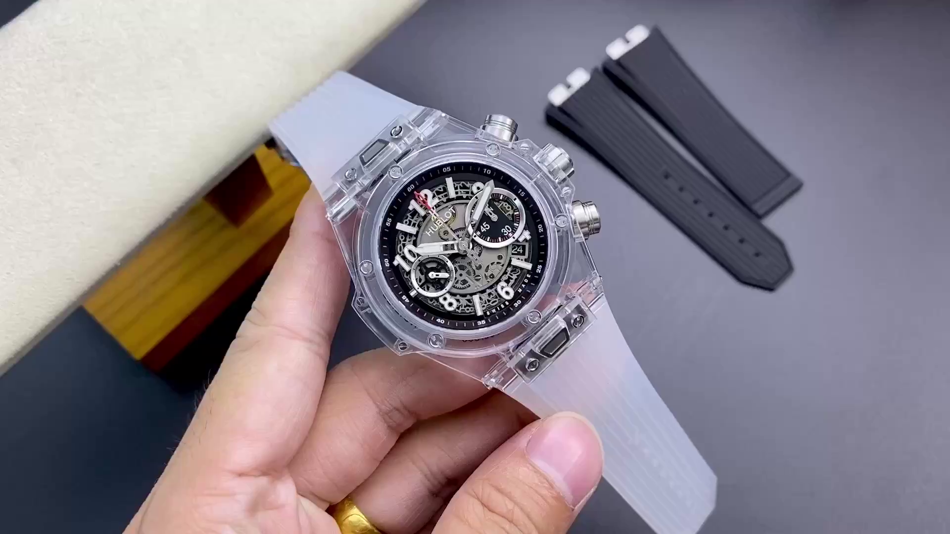 Hublot Big Bang Unico Chronograph 411.JX.1170.RX 45mm - QualitySwissReplica