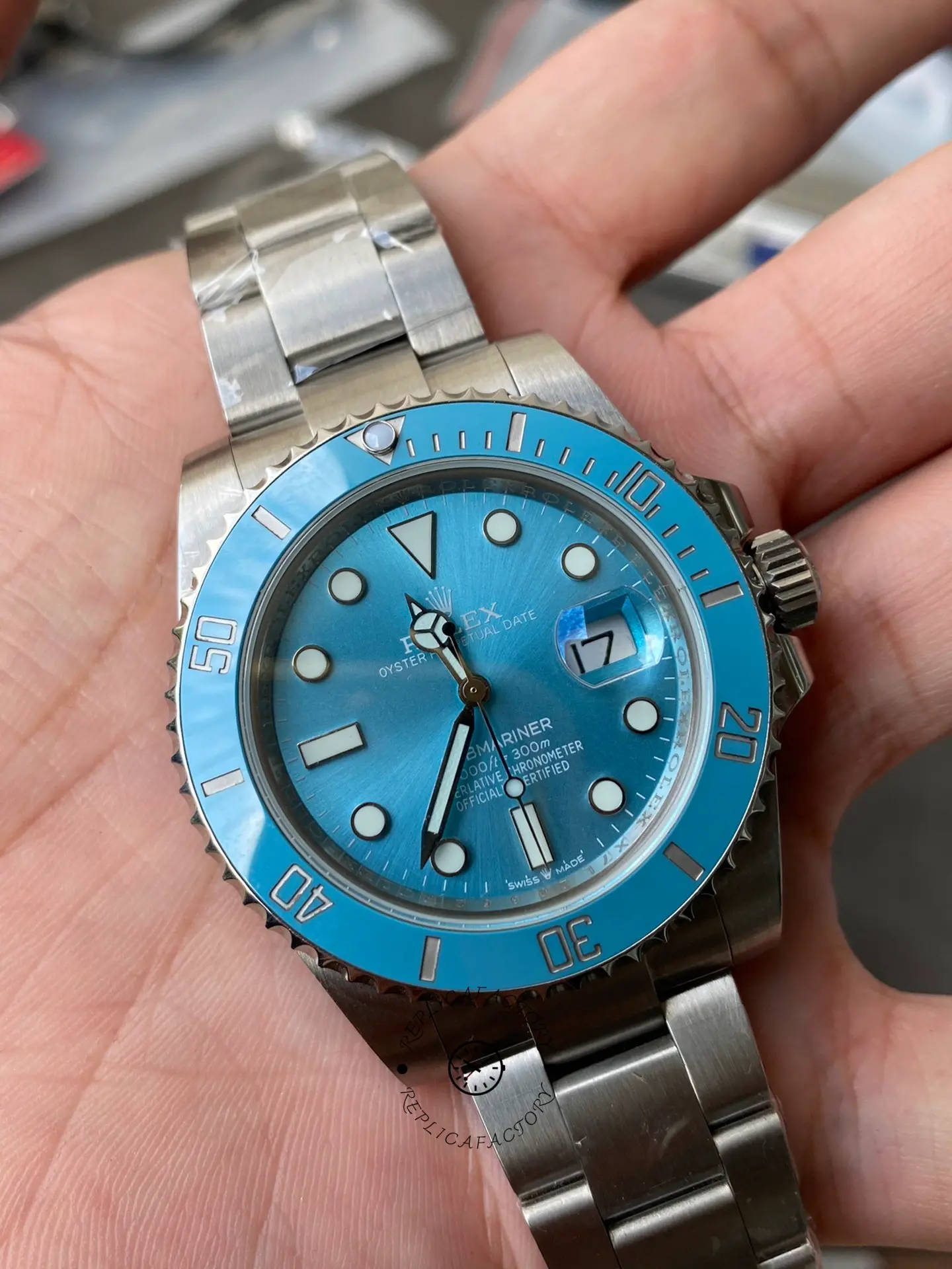 Rolex Submariner Date 41 Turquoise Blaken Goldsmith & Complications - QualitySwissReplica