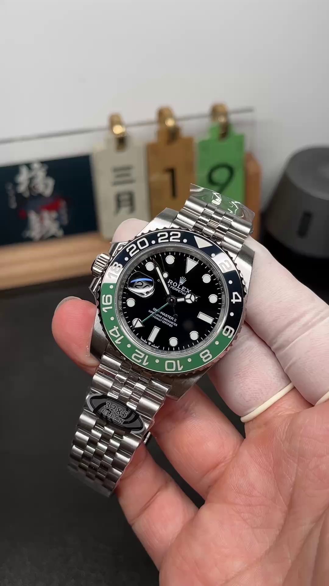 Rolex GMT-Master II 126720VTNR Black Dial Stainless steel 40MM Mens Replica Watch - QualitySwissReplica