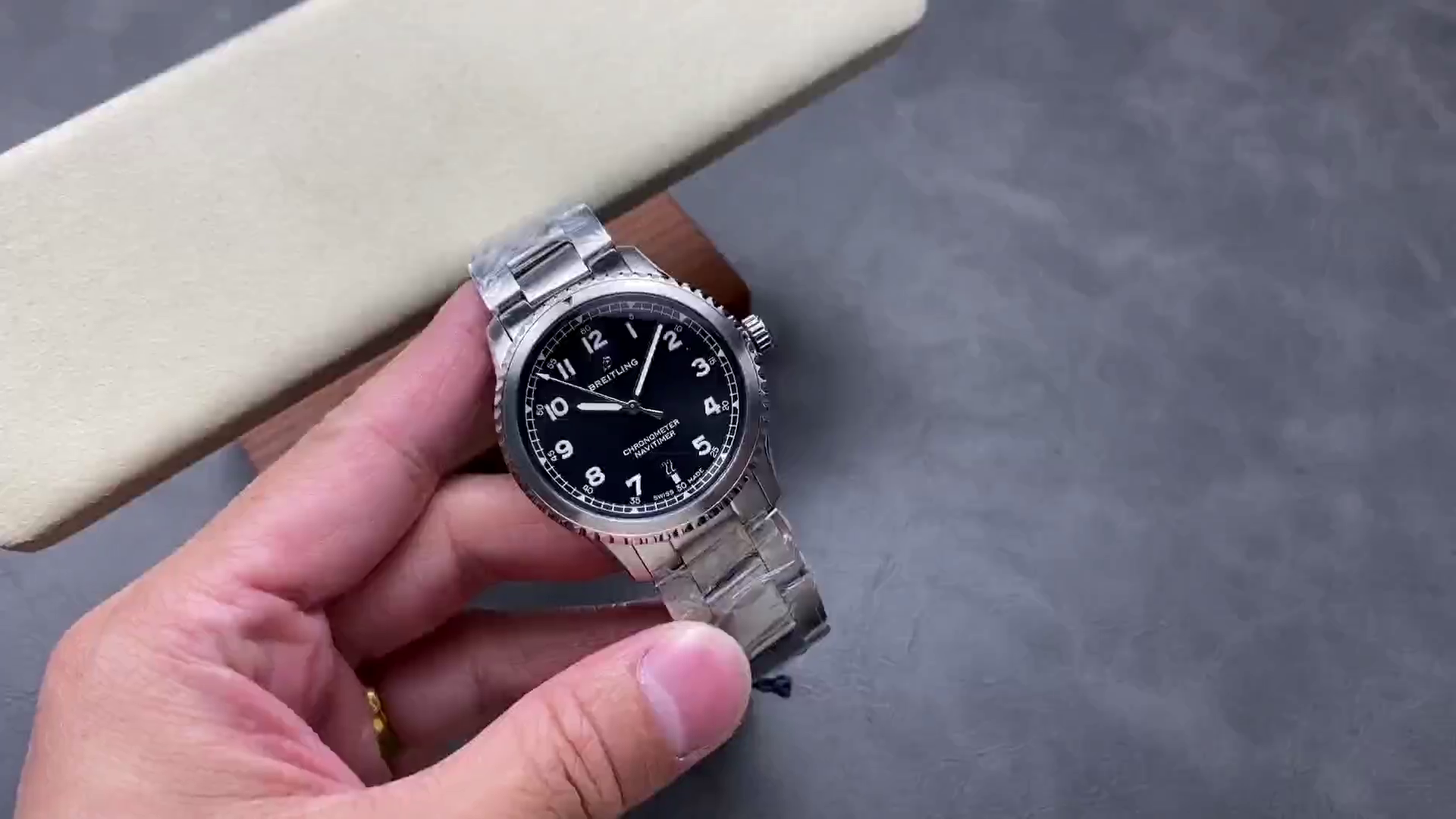Breitling Navitimer 8 Automatic 41 Calibre 17 A17314101B1A1 Replica Black Dial - QualitySwissReplica
