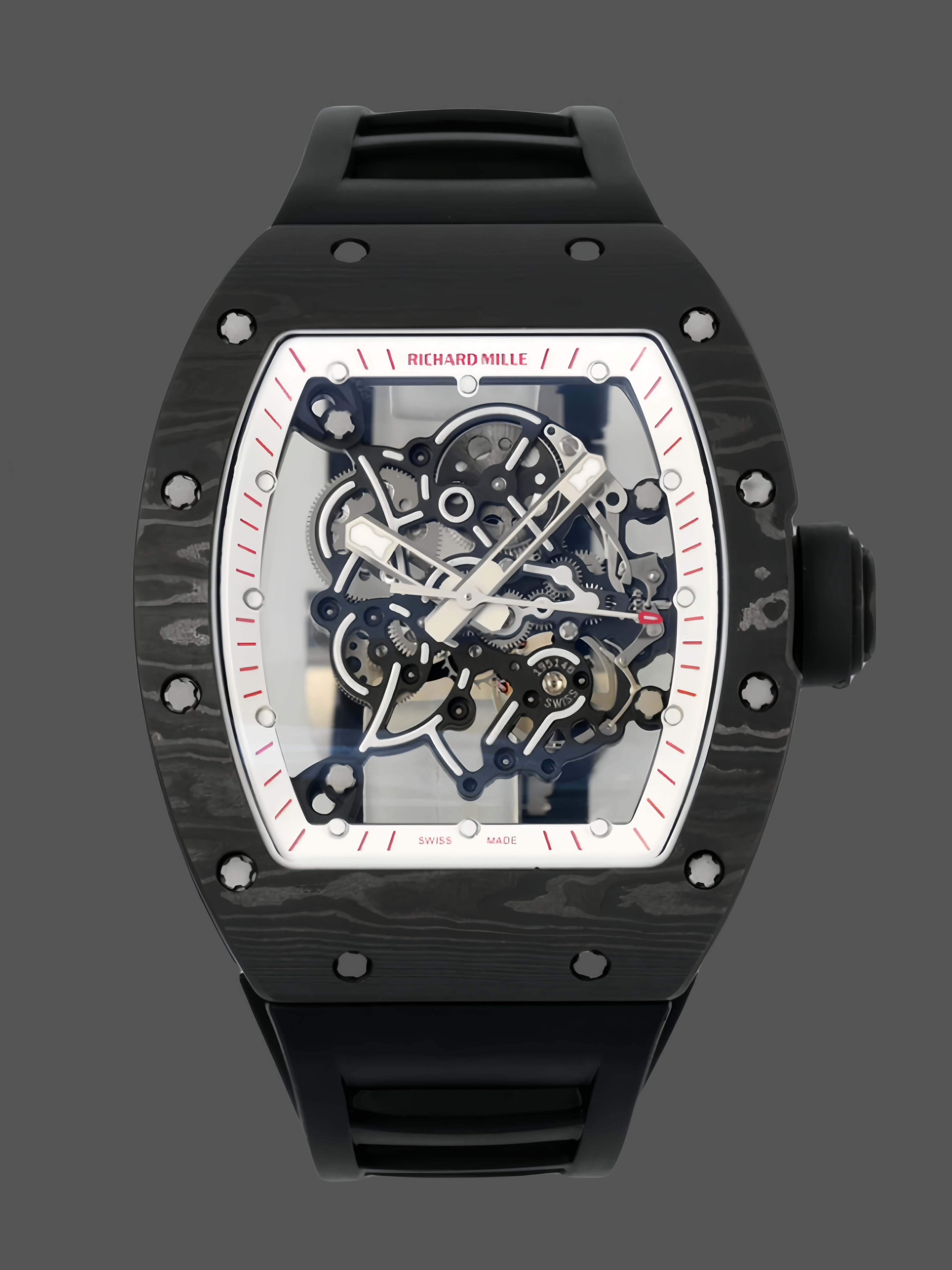 Richard Miller RM 055 RMUL2 NTPT Carbon Fiber Red Mark - QualitySwissReplica
