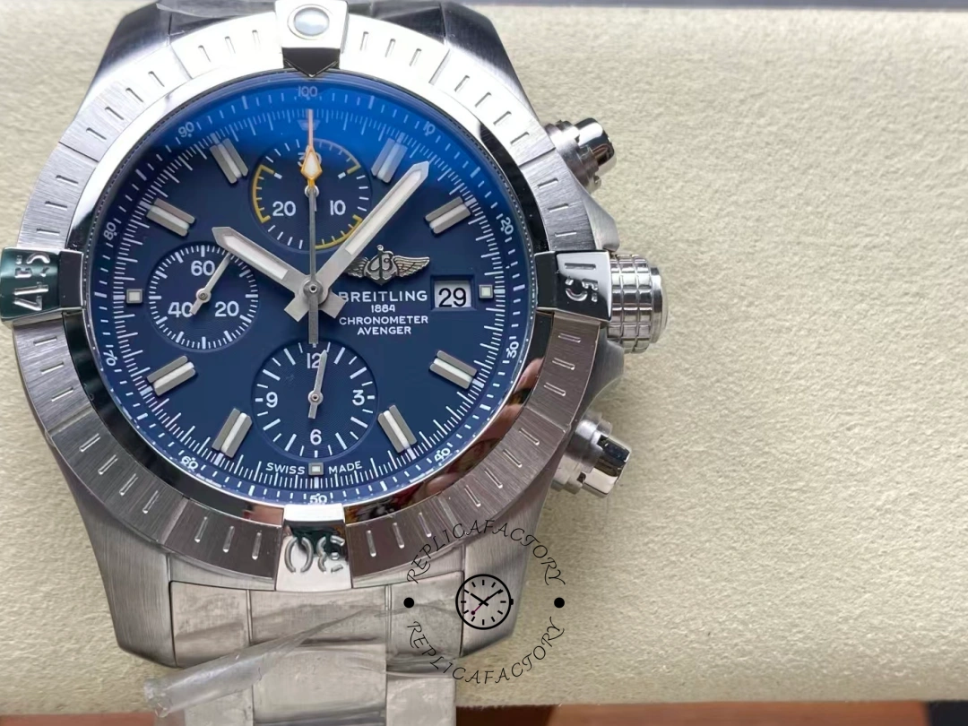 Breitling Avenger A13317101C1A1 1:1 Clone Chronograph 45mm Blue Dial Watch - QualitySwissReplica