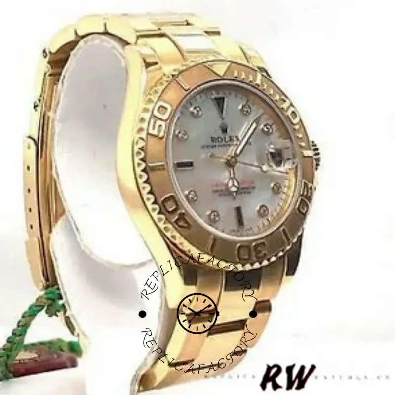 Rolex Yacht-Master 168628 MOP Dial 35mm Unisex Replica Watch - QualitySwissReplica