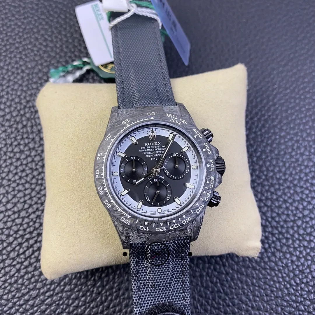 Rolex Daytona Cosmograph DIW Carbon Fiber Black Dial 40mm - QualitySwissReplica