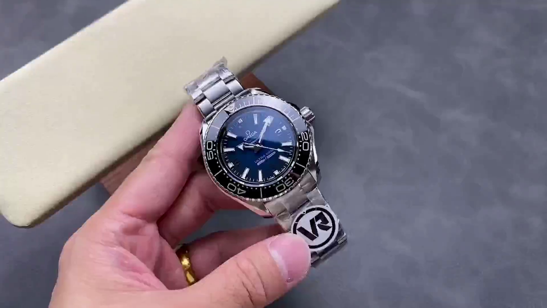 Omega Seamaster Planet Ocean 6000m 215.30.46.21.03.001 45.5mm Clone - QualitySwissReplica