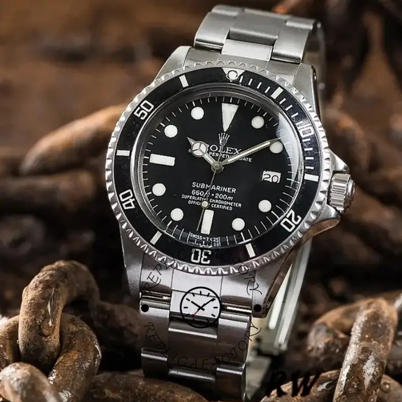 Rolex Submariner 1680 Black Bezel Black Dial 40mm Mens Replica Watch - QualitySwissReplica