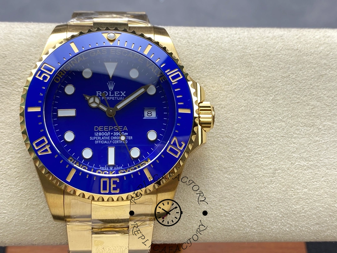 Rolex New 2024 Release Deepsea Gold Blue Dial 136668LB - QualitySwissReplica