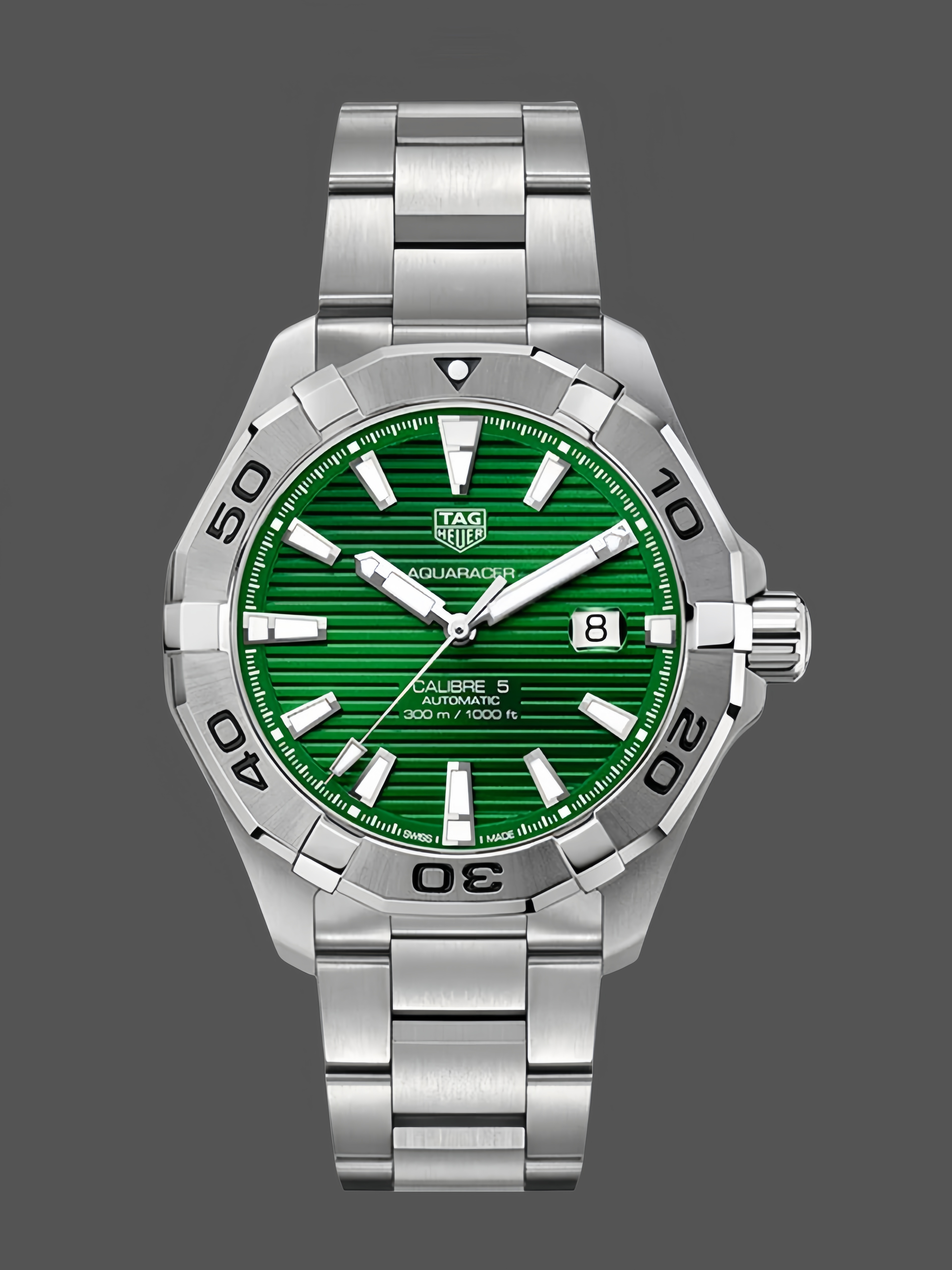 Tag Heuer Aquaracer Automatic Green WAY2015.BA0927 43mm - QualitySwissReplica