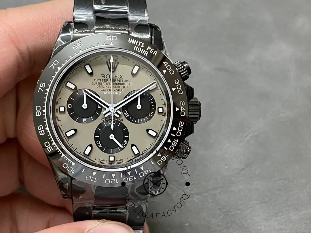 Rolex Daytona Blaken PVD Limited Edition Grey Dial 40MM Men's Watch - QualitySwissReplica