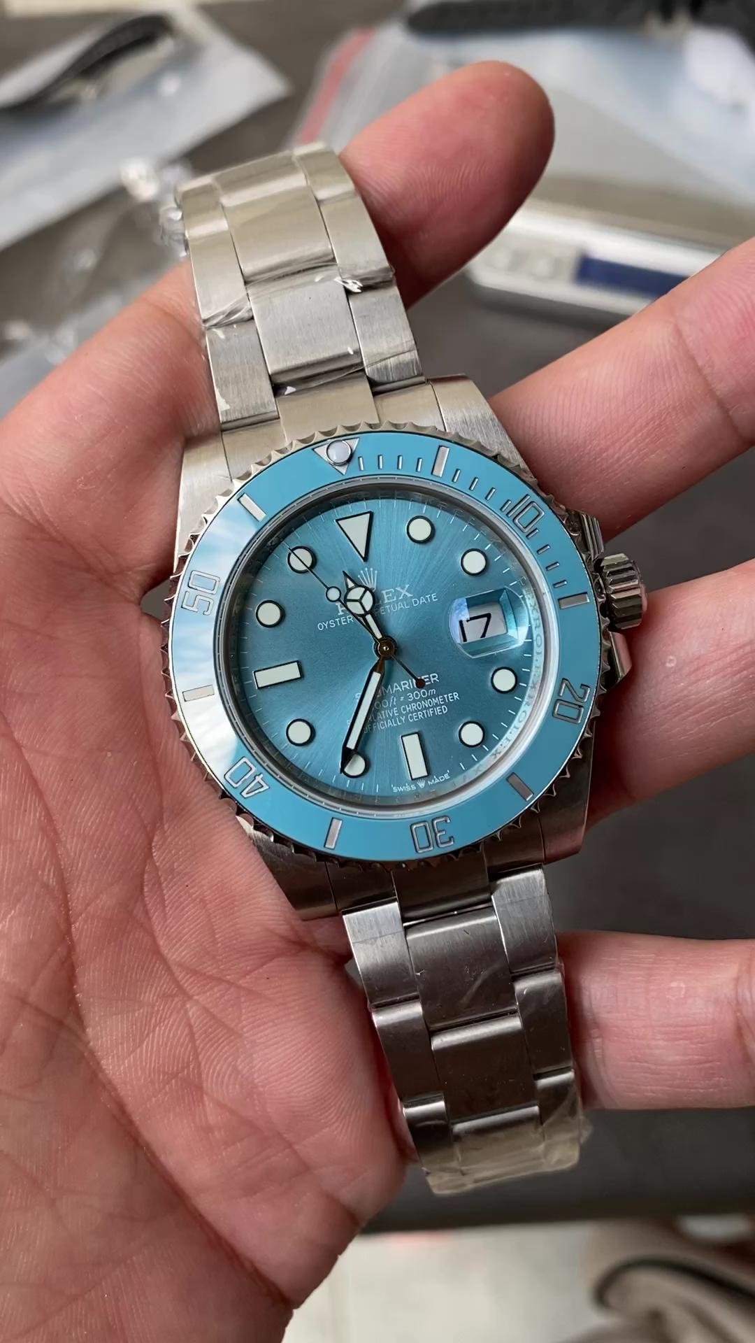 Rolex Submariner Date 41 Turquoise Blaken Goldsmith & Complications - QualitySwissReplica