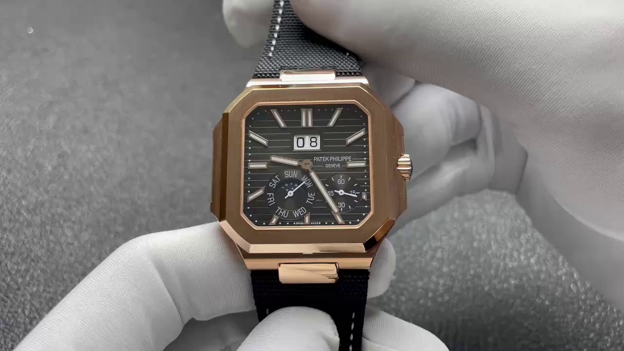 Replica Patek Philippe Cubitus 5822R Black Dial Watch - QualitySwissReplica