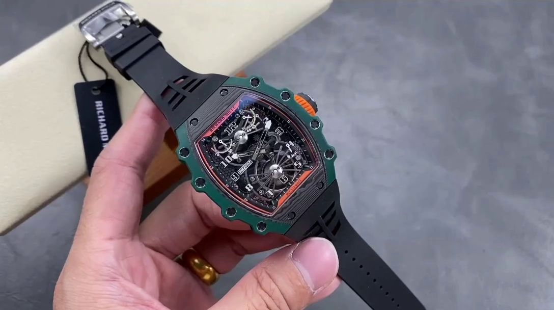 Richard Mille RM 21-02 Tourbillon Aerodyne Quarts TPT Carbon - QualitySwissReplica